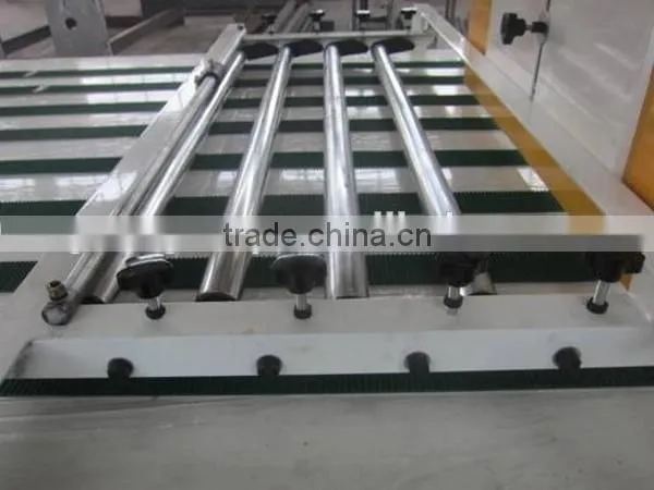 Semi Automatic Cardboard Box Folding Gluing Machine