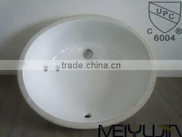 UPC hot product sanitary ware ceramic wash sink wash basin under mount basin