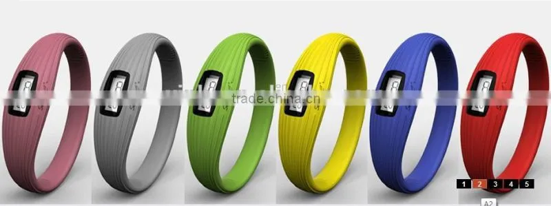 fashion ion silicone wrist watch band strap