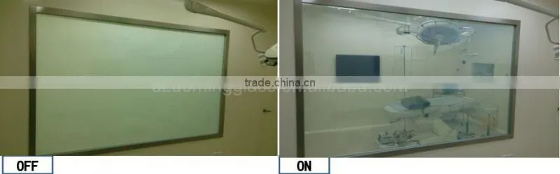 Transparent Switchable Film Smart Glass for Office