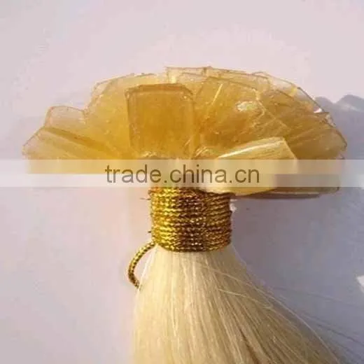 keratin tip human hair extension/100%remy human hair/straight