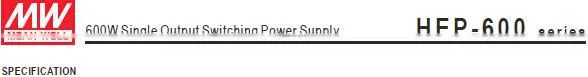 Mean well HEP-600-12 600W 12V power supply 600w power supply