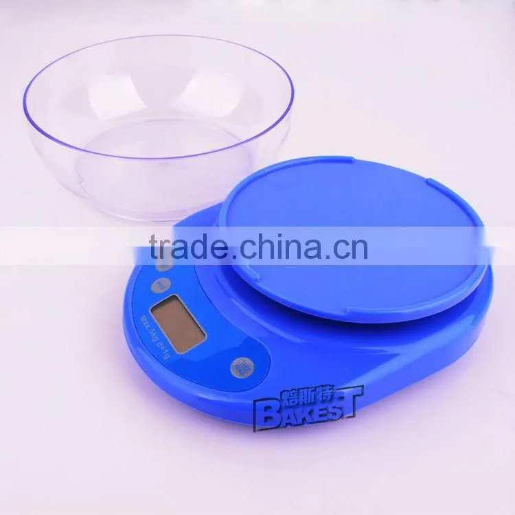 B03 BAKEST Plastic Electronic Scale/digital kitchen scale/Electronic Kitchen Scale