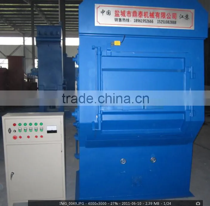 Q32 series rubber belt shot blasting machine/ high quality shotblasting machine/blasting machinery