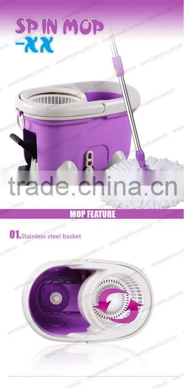 Spin Dry Mop 360 Spin Magic Floor Cleaning Mop
