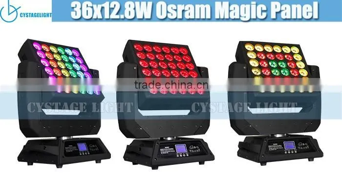 36x15w RGBW LED Moving Light Matrix light dj lights