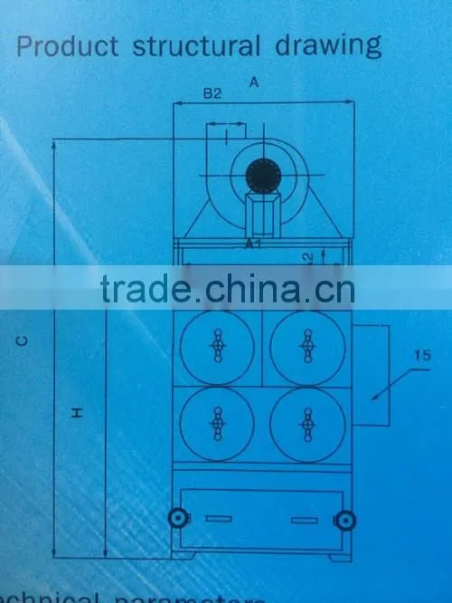 TRADE ASSURANCE bag dust collector machine