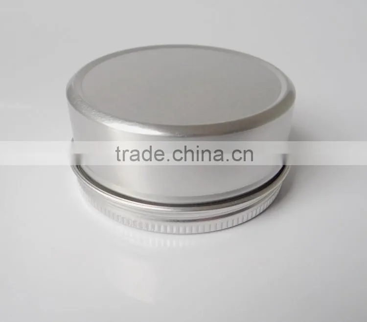 cosmetic aluminium jar for hair wax
