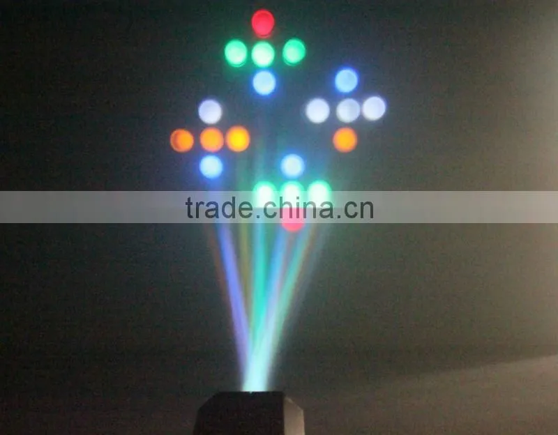 Hot sale stage light and new effects RGBWY 10W LED stage light