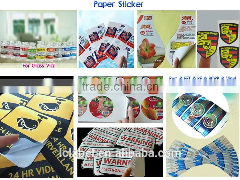 Vinyl bottle label healthy medicine pill bottle label in roll