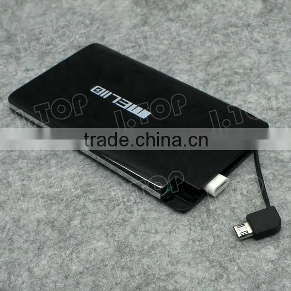 Factory price credit card portable power bank cherger external battery OEM