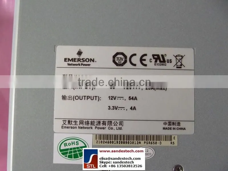 Emerson PSR650-D Controller module Monitoring Modules DC power Emerson PSR650-D