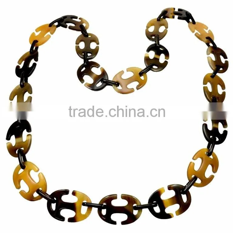 Eco-friendly nice buffalo horn necklace jewelry made in vietnam,buffalo horn jewelry