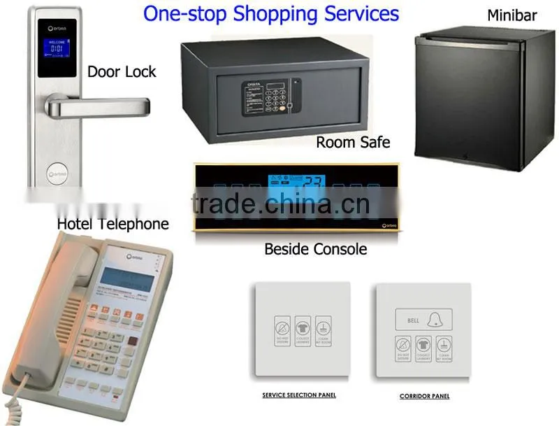 Orbita 304 stainless steel bathroom lock accessory set