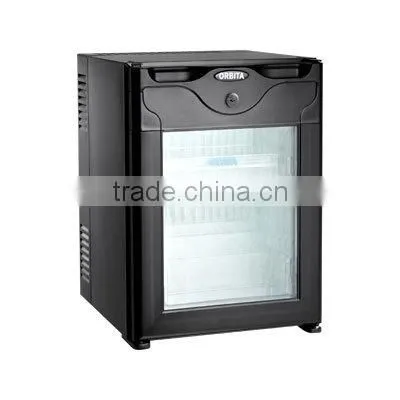 Orbita 30L hotel mini bar/hotel fridge/glass door mini bar fridge