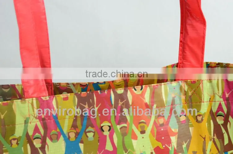 Lead-free 2 Pack Recycled Bottle Bag