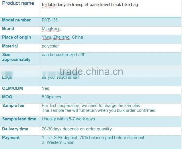 foldable bicycle transport case travel black bike bag