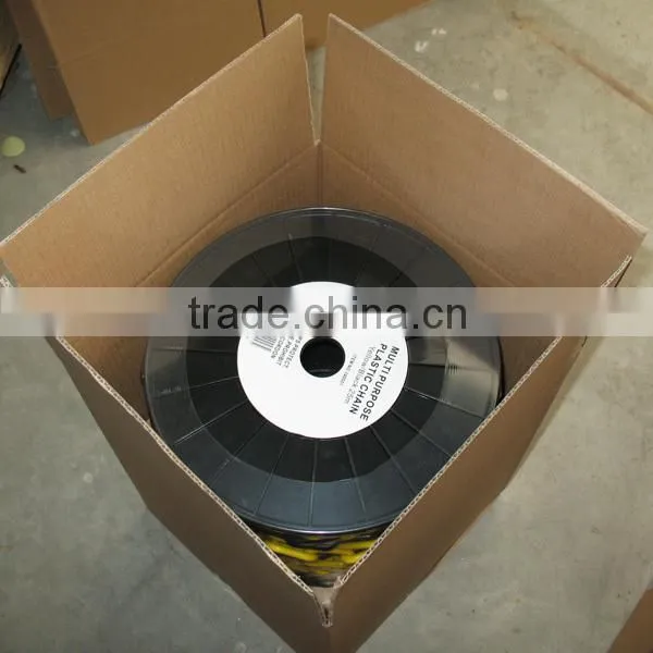 Red White or Black Yellow Long Plastic Bike Chain