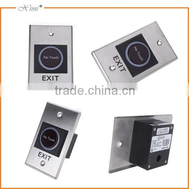 ZK access control exit button exit switch door opener good quality infrared no touch switch button push button