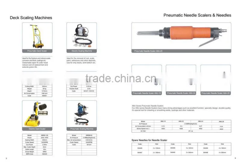 Best-sell of Allmarine Electric Needle Scaler