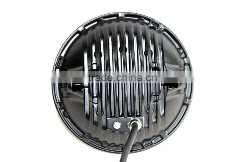 7'' 75W jeep led headlight with daytime running