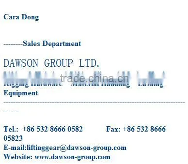 China Supplier Grade 100 Chain Sling Connecting Links