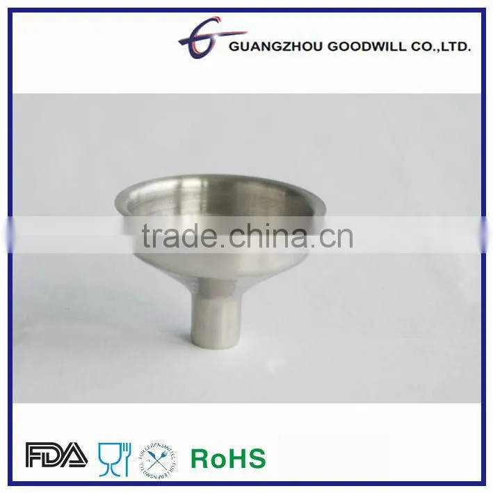 Stainless steel hip flask funel