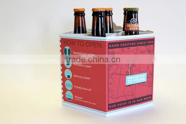 Custom Beer Display Decoration Paper Packaging Boxes