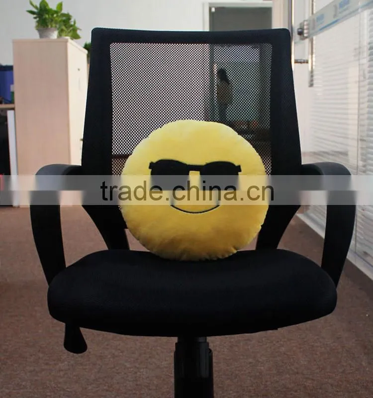 2015 Hot sale pp cotton whatsapp emoji pillow cute Smiley Emoticon Cushion plush toy emoji pillow