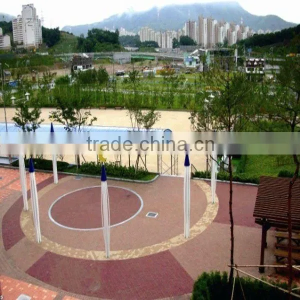 Paving brick High water permeability