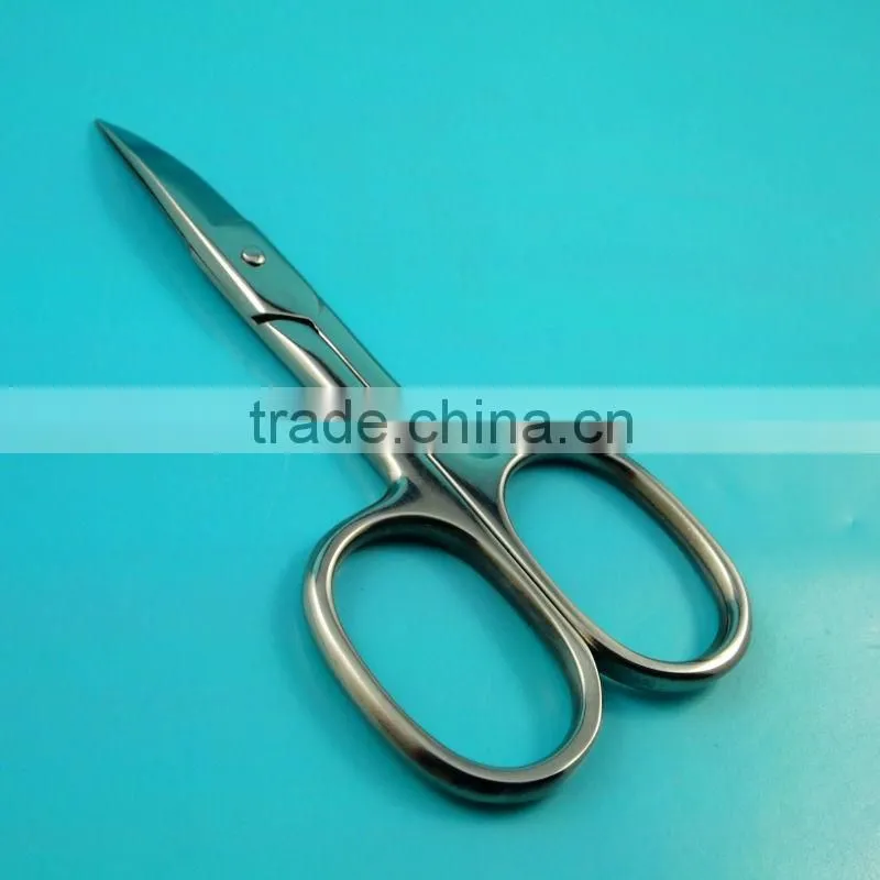 3.5mm thickness squared hole handle beauty manicure scissors