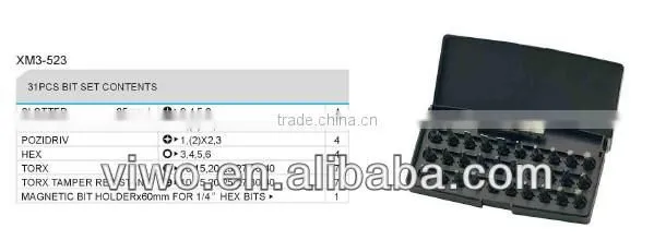 CR-V 6150 31pcs bit set