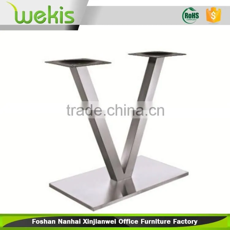 2016 Newest Style Stainless Steel Dining Table Base