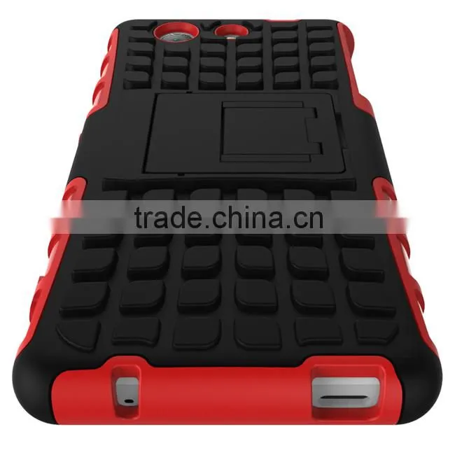 PC TPU Shockproof Heavy Duty Case Cover For Sony Xperia Z4 Compact