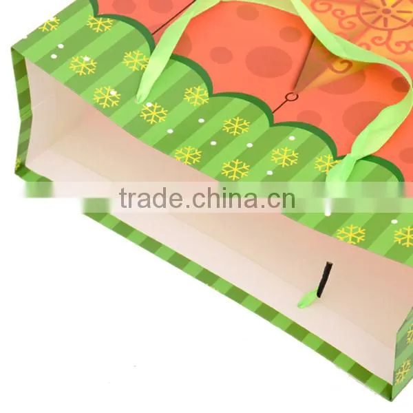 Christmas Sock Star Bell Paper Bag For Gift