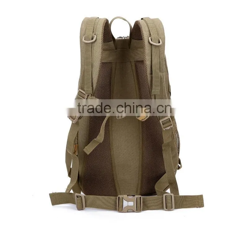 30L canvas backpack with laptop pocket alibaba