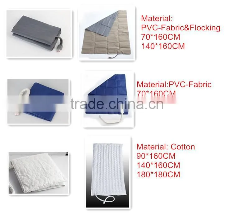 2016 New arrival water cooled mattress pad high quality air conditioner mattress temperature control water cool mattress pad