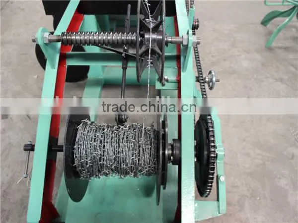 Barbed wire making machine (factory)