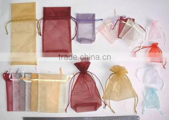 Fashion organza bags for different colors and style from JiaXing ShengRong,China