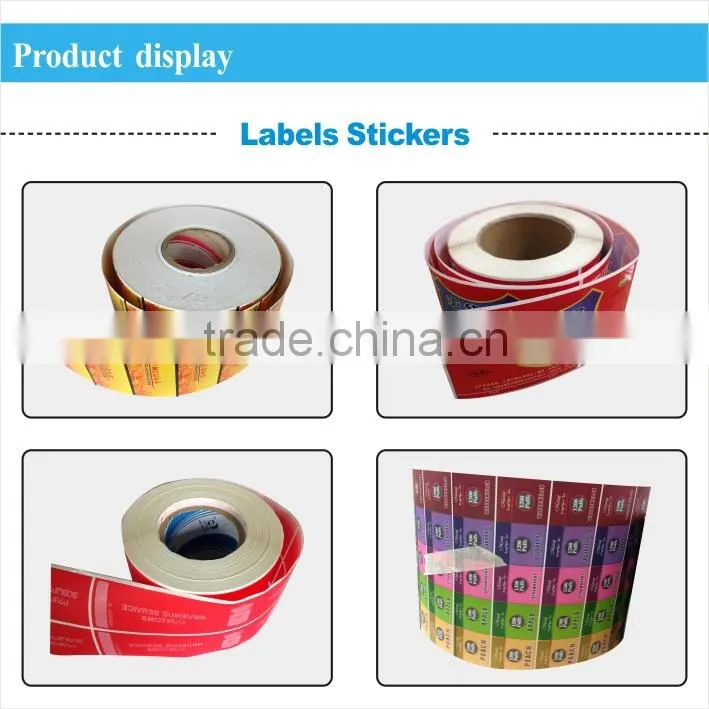 OEM Private Fruit Juice Label , Custom Waterproof Vinyl Sticker Printing