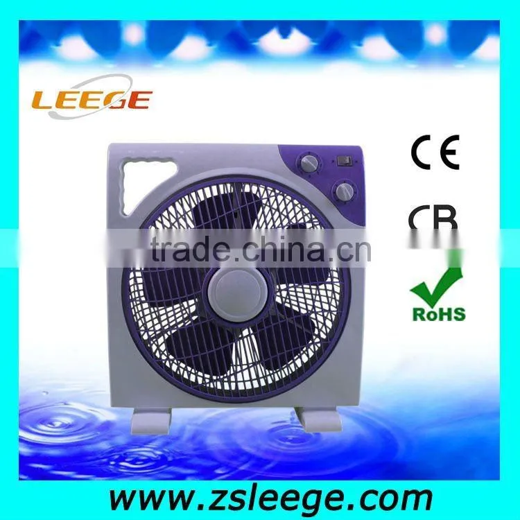 10 inch quiet box fan / plastic cooling fans