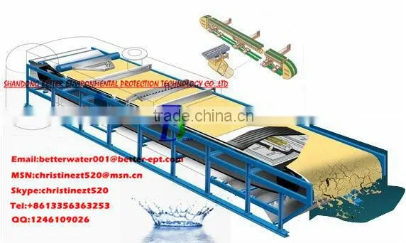 Mine Industry Vacuum Belt Filter-dewatering