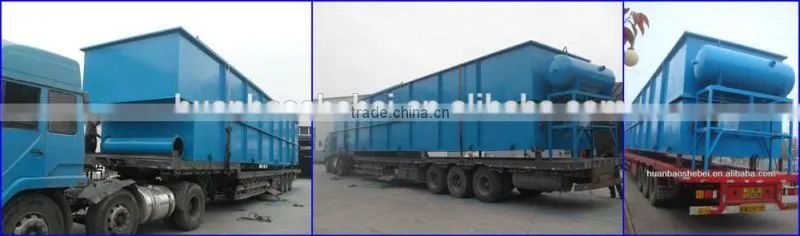 small dissolved air flotation unit for sewage water treatment (DAF-5cbm/hr.)