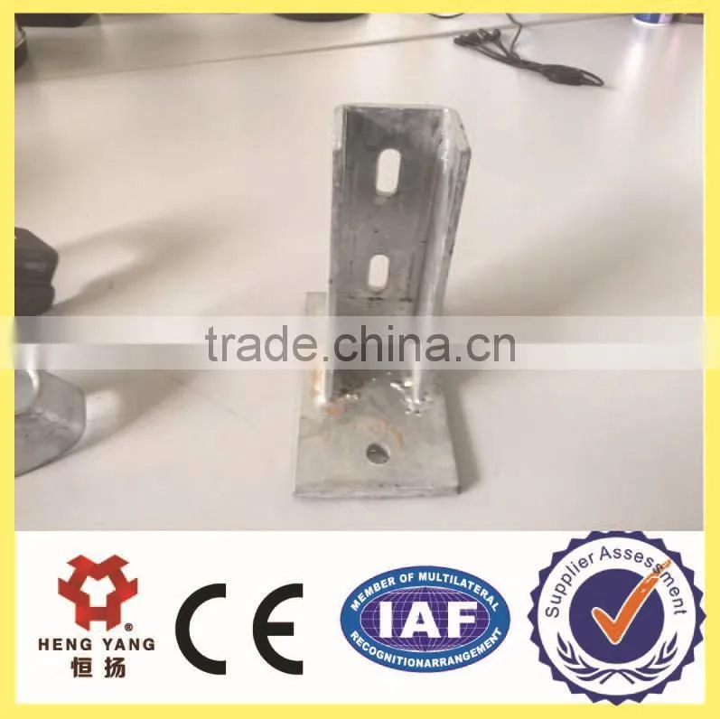 galvanized steel accessory for galvanizes steel solar bracket