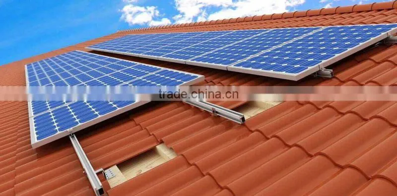 Pitched Roof Solar Mounting System