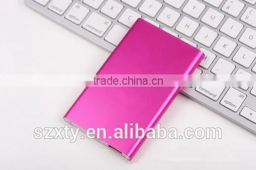 2015 china supplier portable powerbank 4000mah ultra slim power bank