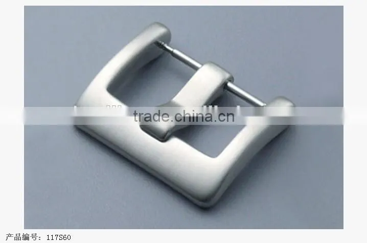 High-quality K070S brushed IP yellow gold watch strap buckle in 18 20 22 24mm