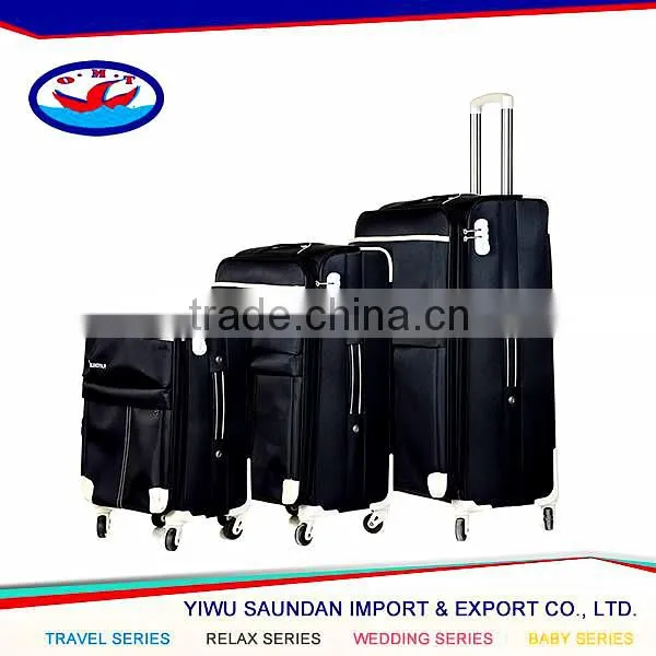 travel trolley luggage bag, neylon trolly case