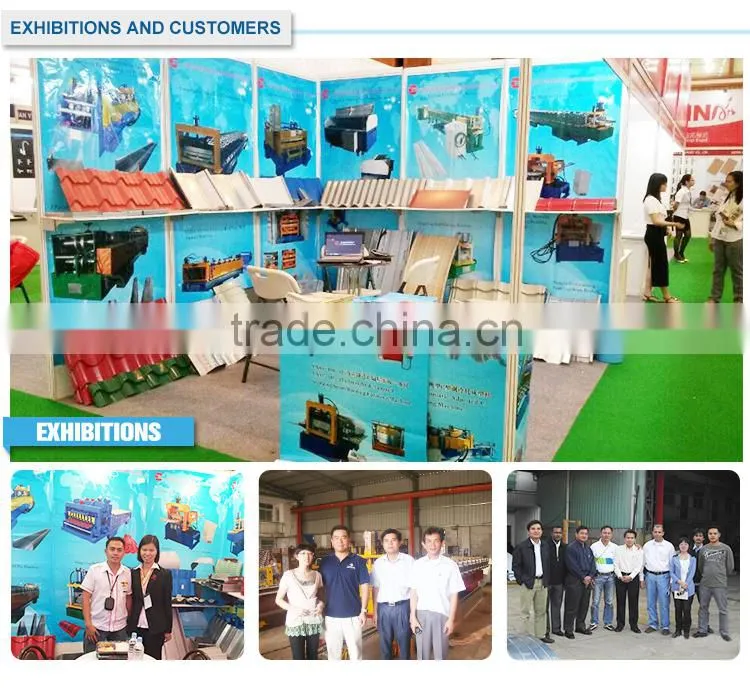 Galvanized steel profile metal roll forming machine