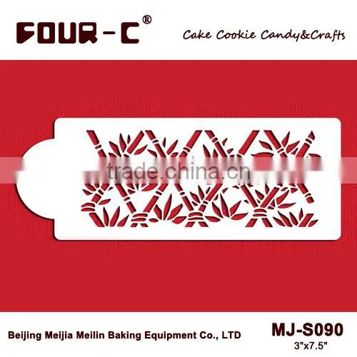 Bamboo Lattice cake border stencil,border decorating pattern,cake design pattern